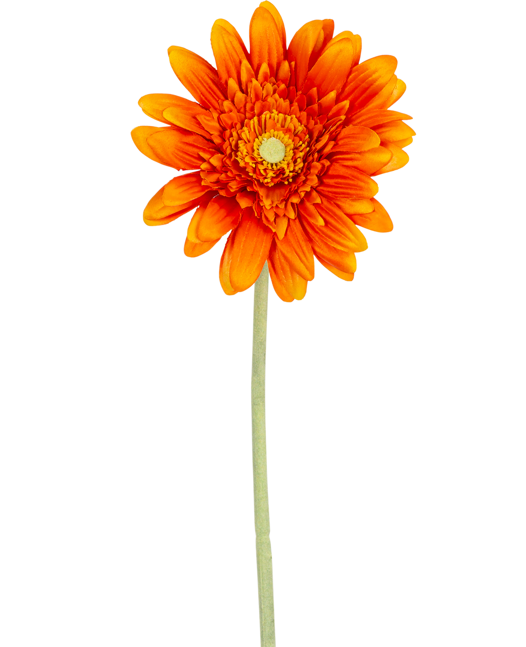 Gerbera artificiel 53 cm orange