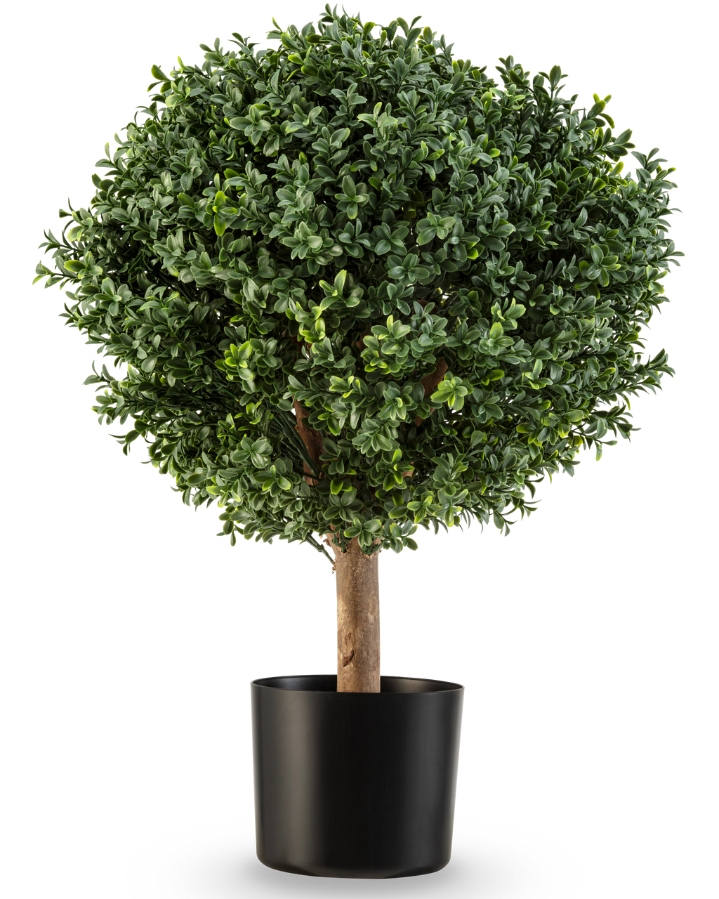 Plante Boule de buis artificiel sur tige d45 cm UV