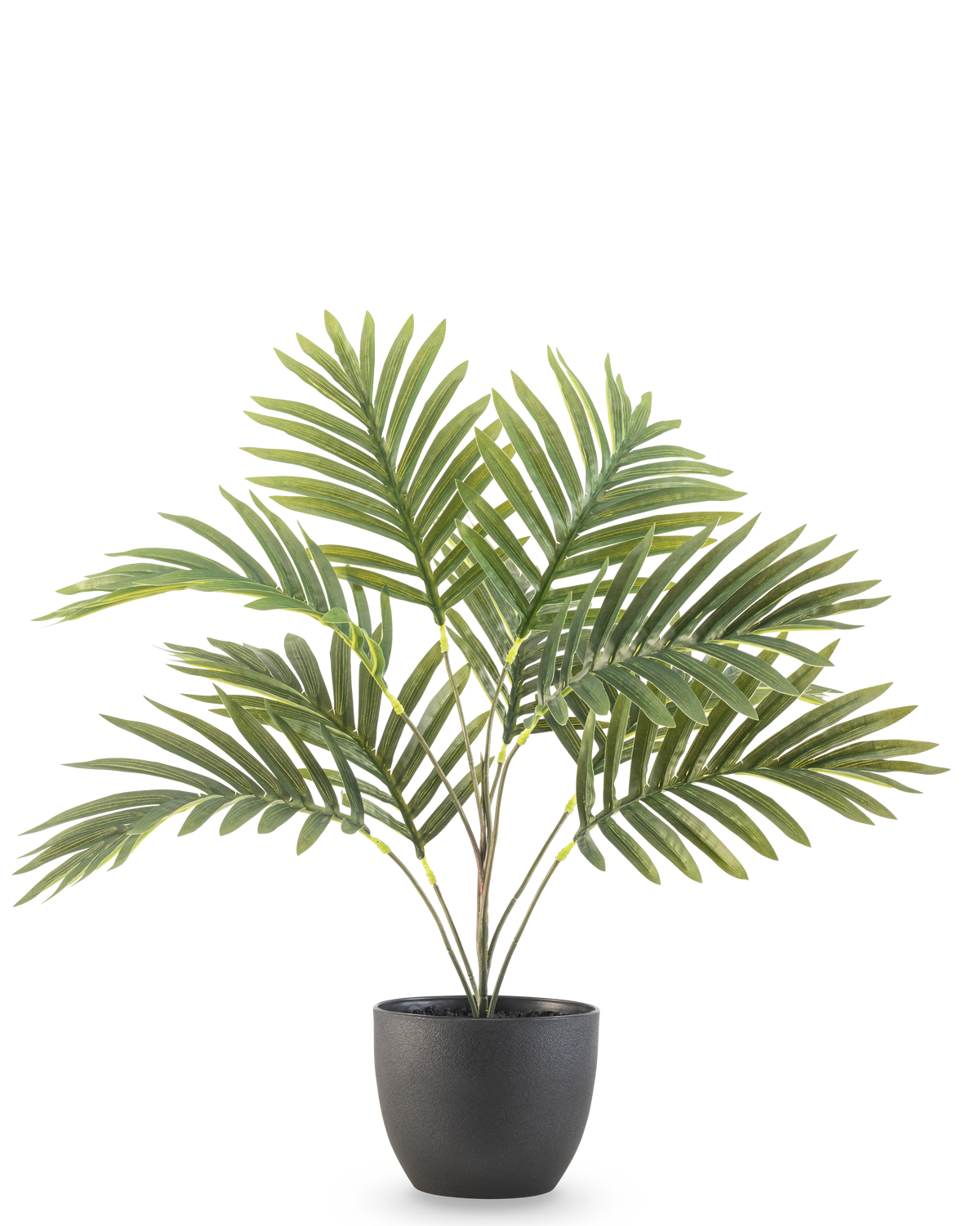 Palmier artificiel Phoenix 50 cm dans un pot décoratif noir