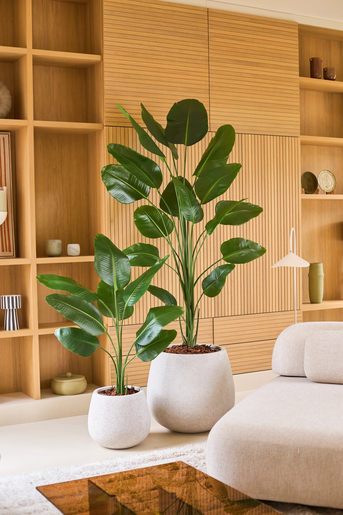 Plante artificielle Strelitzia 120 cm real touch