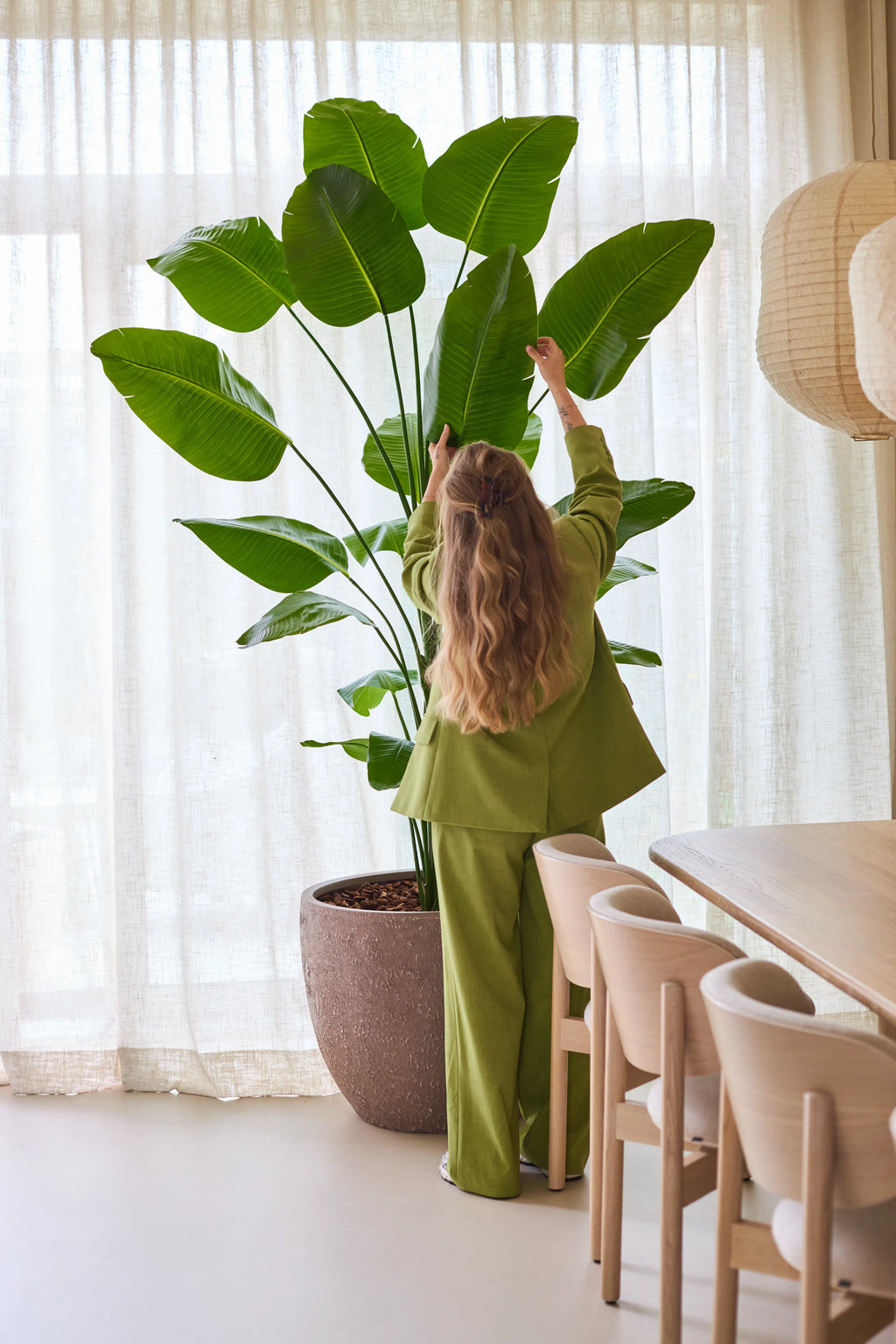 Plante artificielle Strelitzia 240 cm real touch