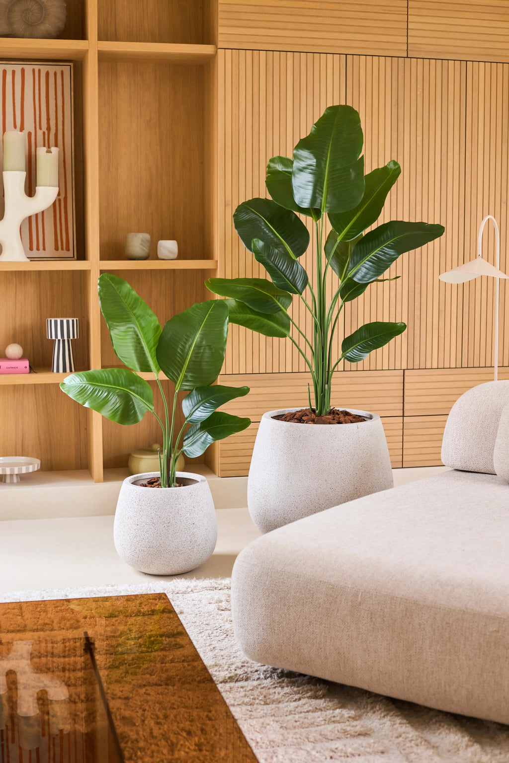 Plante artificielle Strelitzia 150 cm real touch
