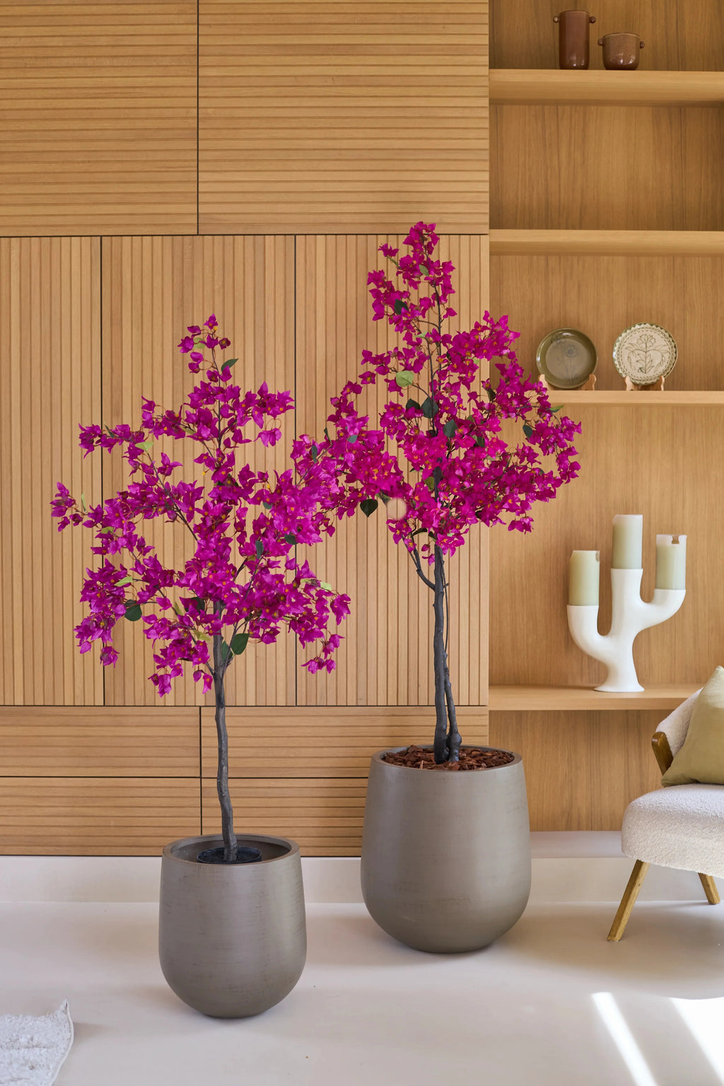 Plante artificielle Bougainvillier 170 cm Mauve