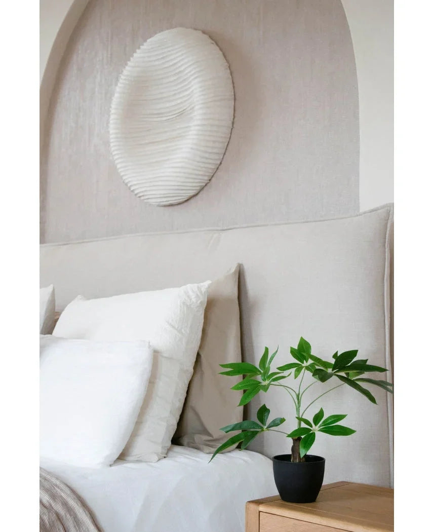 Pachira artificiel 30 cm enpot ornemental noir